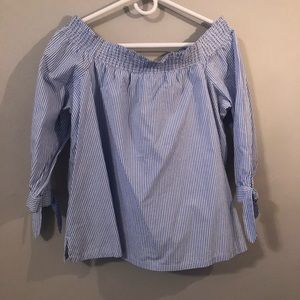 Loft off shoulder top